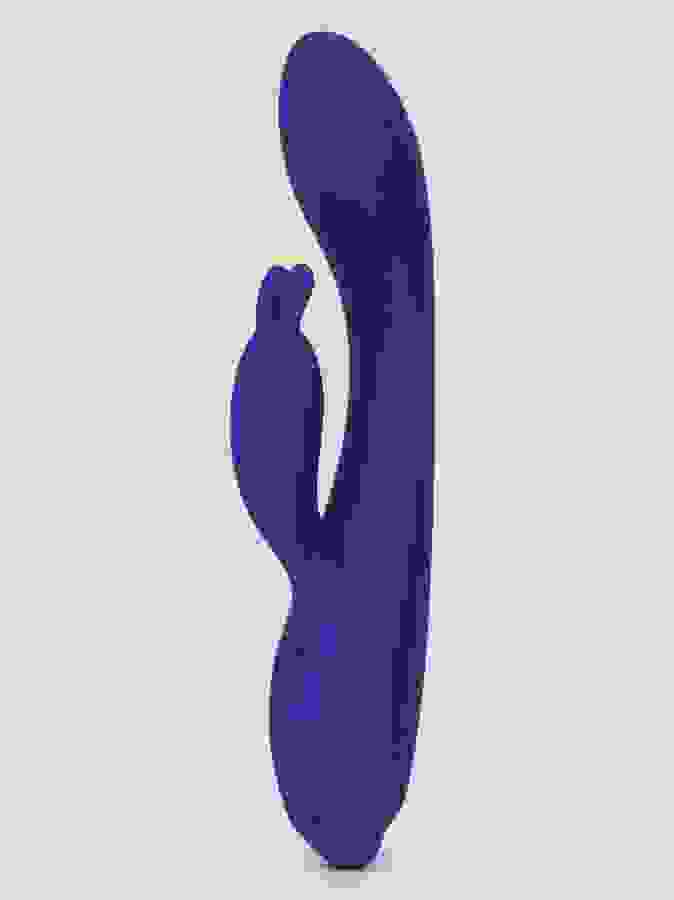 Lovehoney Heat Wave Warming Rechargeable G-Spot Rabbit Vibrator , Purple, hi-res
